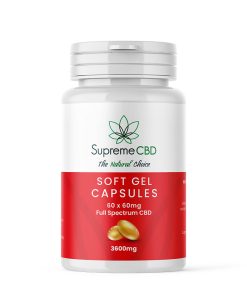CBD Gel Capsules 3600mg