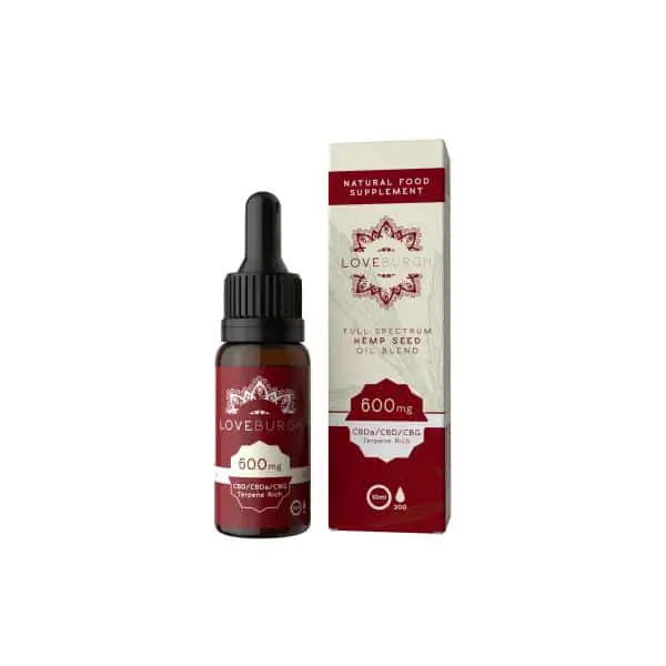 Loveburgh 600mg Hemp Seed