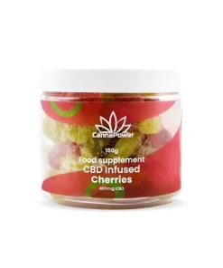 CannaPower CBD Gummy Cherries