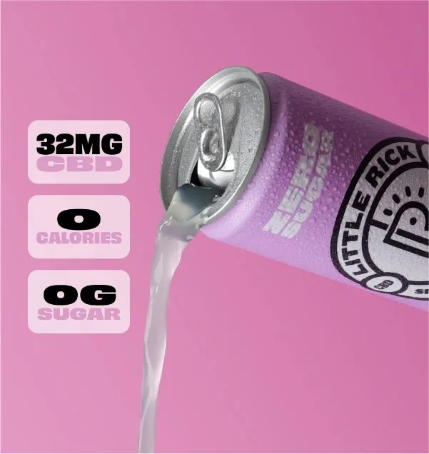 Little Rick CBD 32mg Raspberry