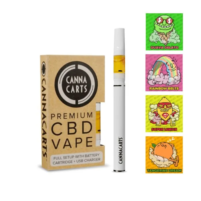 Cannacarts Premium CBD+CBG